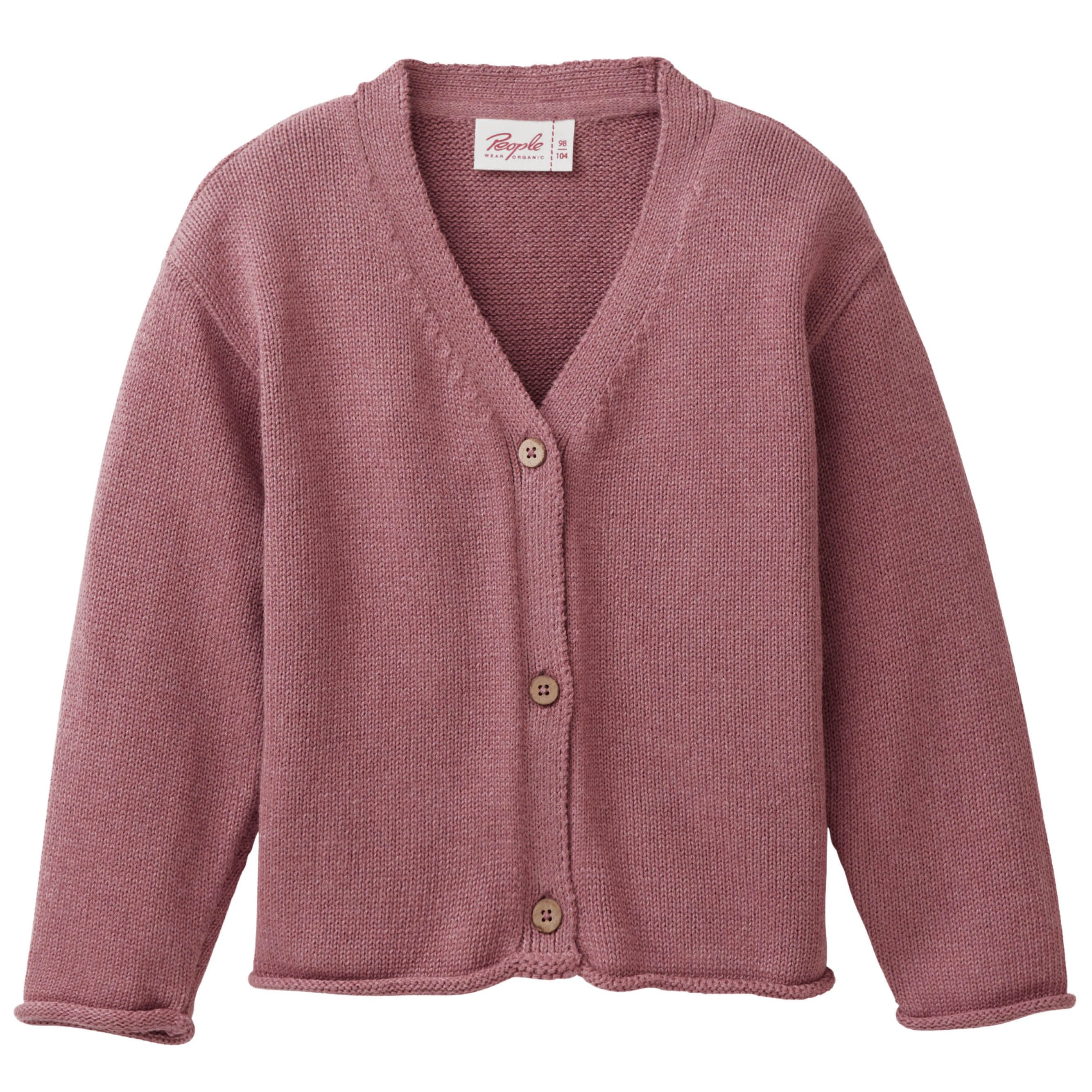 Jacke People Wear Organic Strick langarm