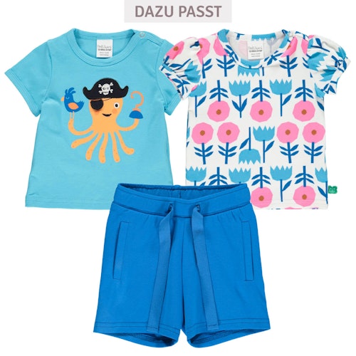 Weite Baby Jersey Shorts uni