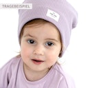 Vorschaubild Kinder Beanie uni Waffelstruktur