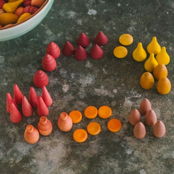 Warm Mandala Mix mit 81 Teilen