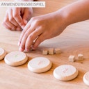 Vorschaubild Coins To Count Zählmünzen Holz 0-9 ab 18 Monaten