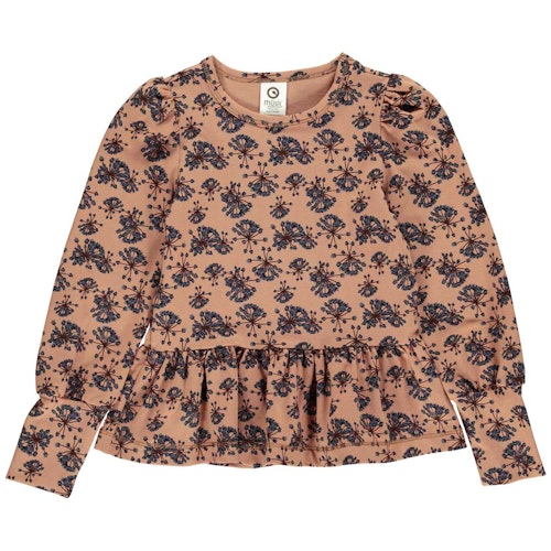 Schößchen Langarmshirt Blumen