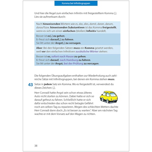 Deutsch Zeichensetzung Übungen ab 6. Klasse & Erwachsene
