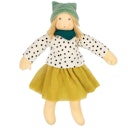 Vorschaubild Bio Stoffpuppe Mädchen "Mascha" zum An- & Ausziehen 38 cm