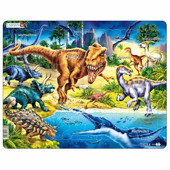 Kinder Puzzle ab 3 Jahren Dino Motiv
