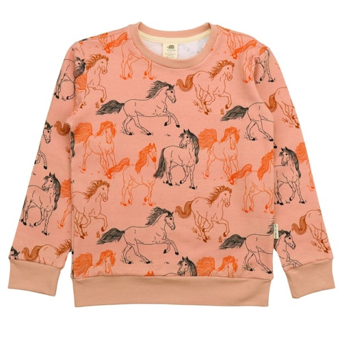 Sweatshirt Pferde-Motiv