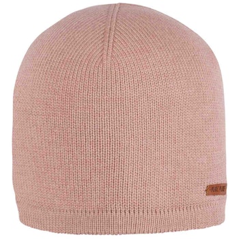 Wolle Seide Beanie blau