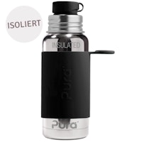 Isolierte Trinkflasche Sportverschluss aqua-blau 475ml