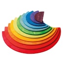 Vorschaubild Halbkreis Platten Regenbogen Set, 11-teilig