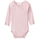 Vorschaubild Bequemer Wickelbody langarm flieder