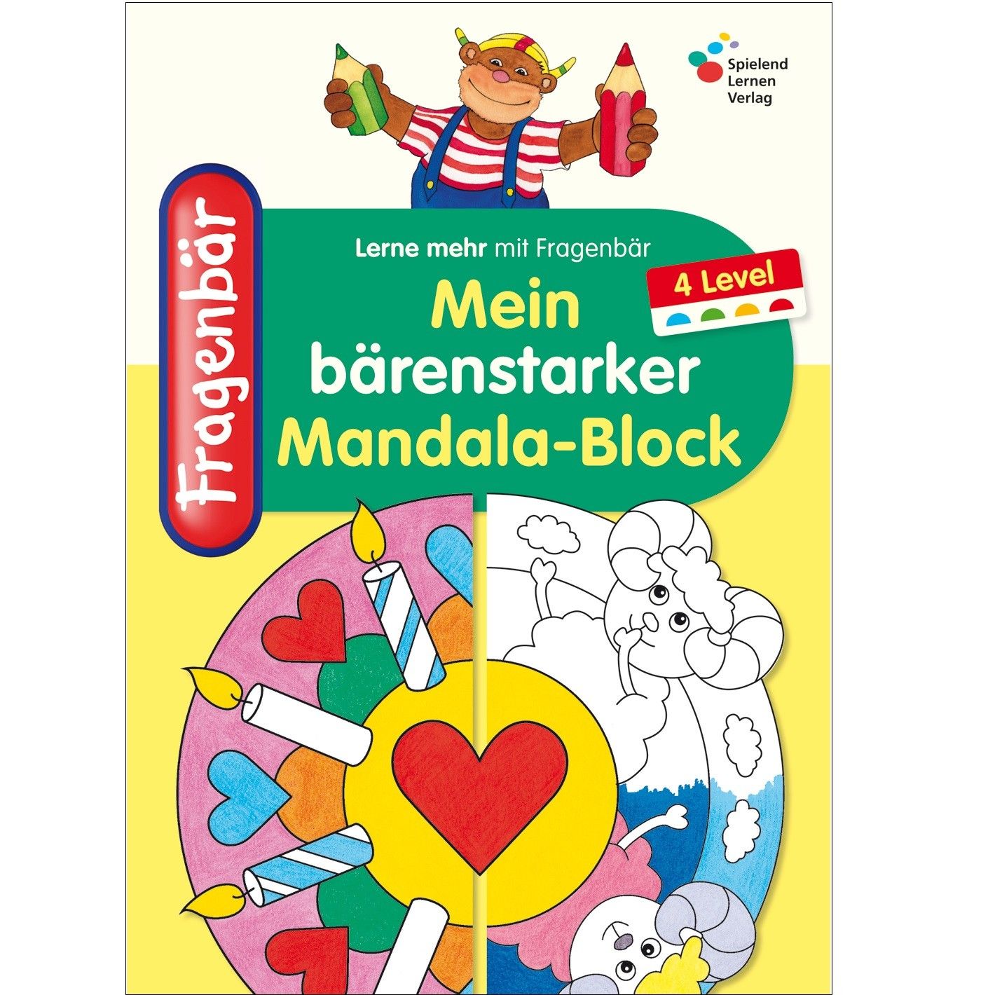 Malbuch Mandala ab 3 Jahre