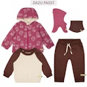 Vorschaubild Herbstjacke Plüsch gefüttert Eulen