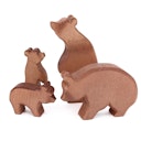 Vorschaubild Kleiner Bär Holztier laufen 6cm hoch