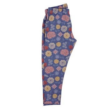 Hochwertige Leggings dunkelblau 100% Bio Baumwolle