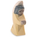 Vorschaubild Engelchen Figur gelb Holzfigur 8 cm hoch