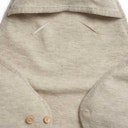 Vorschaubild Decke für die Babyschale und Kinderwagen, Wollwalk natur