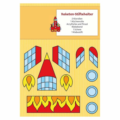 Lass uns basteln – Bastelbuch Weltall