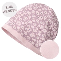 Wende-Beanie Veilchen malve 48/50