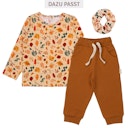 Vorschaubild Herbstblätter Haarband aus Jersey