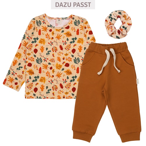 Herbstblätter Haarband aus Jersey