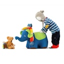 Vorschaubild Bär Schnuckel ein Schlenkertier 30 cm - haselnuss braun