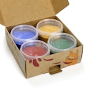 Vorschaubild Bio Fingerfarben für klein Kinder 4er Set AKI