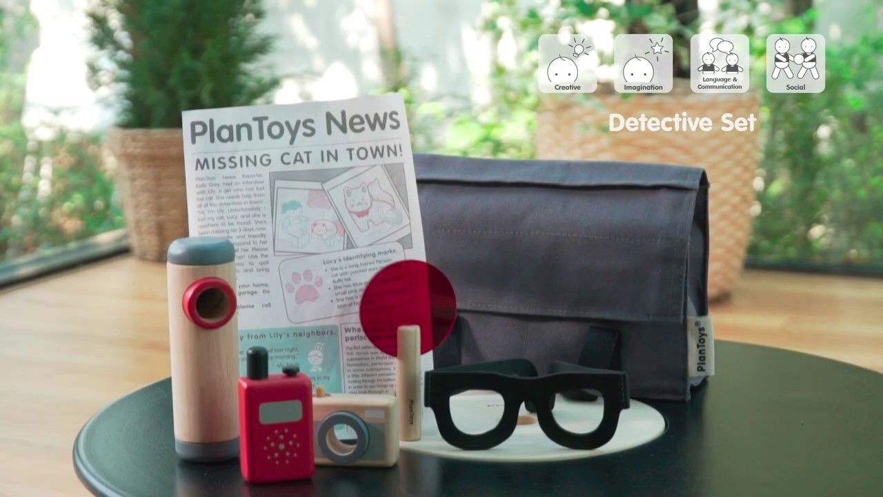 Detektivspiel für Kinder – 7 Teile
