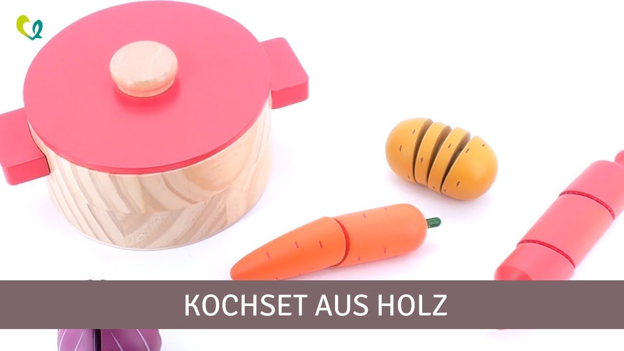 Kinder Kochset mit Gemüse zum Schneiden