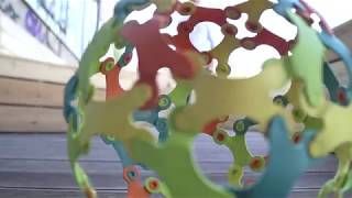 Konstruktionsspiel 240 Binabo Chips – 4 Farben