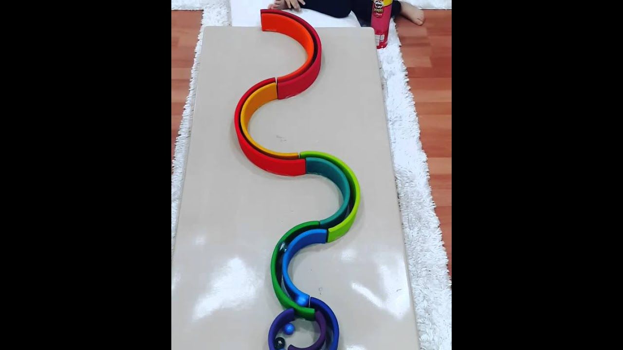 Großes Bogenspiel natur 36,5 cm, 12-teilig