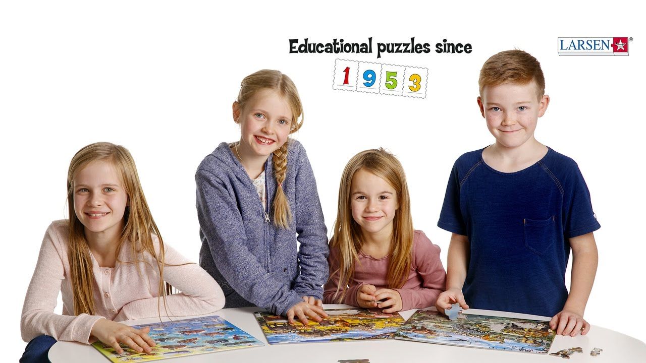 Kinder Puzzle ab 3 Jahre Polizei Einsatz