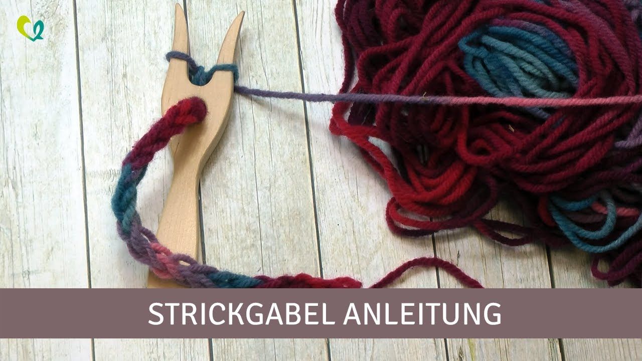 Strickgabel mit Anleitung