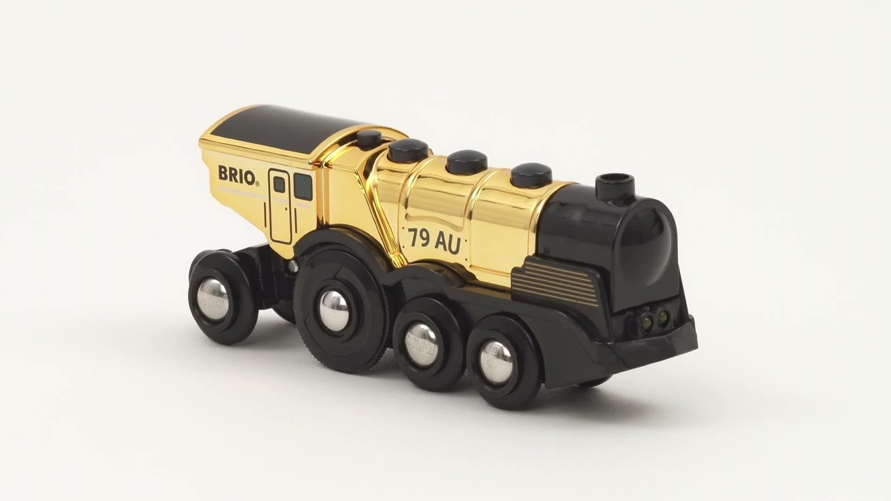 Goldene Batterielok mit Licht und Sound ab 3 Jahren