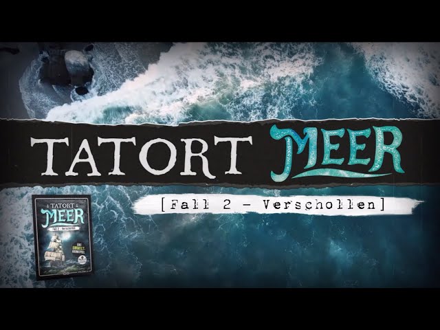 Krimispiel wiederverwendbar Tatort Meer- Verschollen ab 14 Jahren