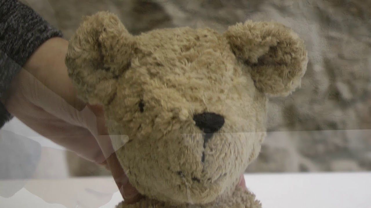 Schlenkertier Teddybär Luddi beige - 30 cm
