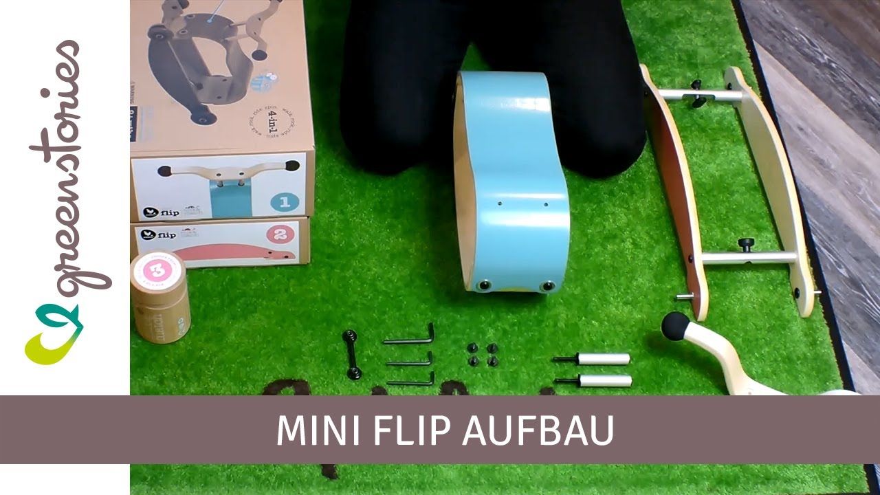 3in1 Rutschfahrzeug ab 9 Monate - Mini Flip pink/schwarz