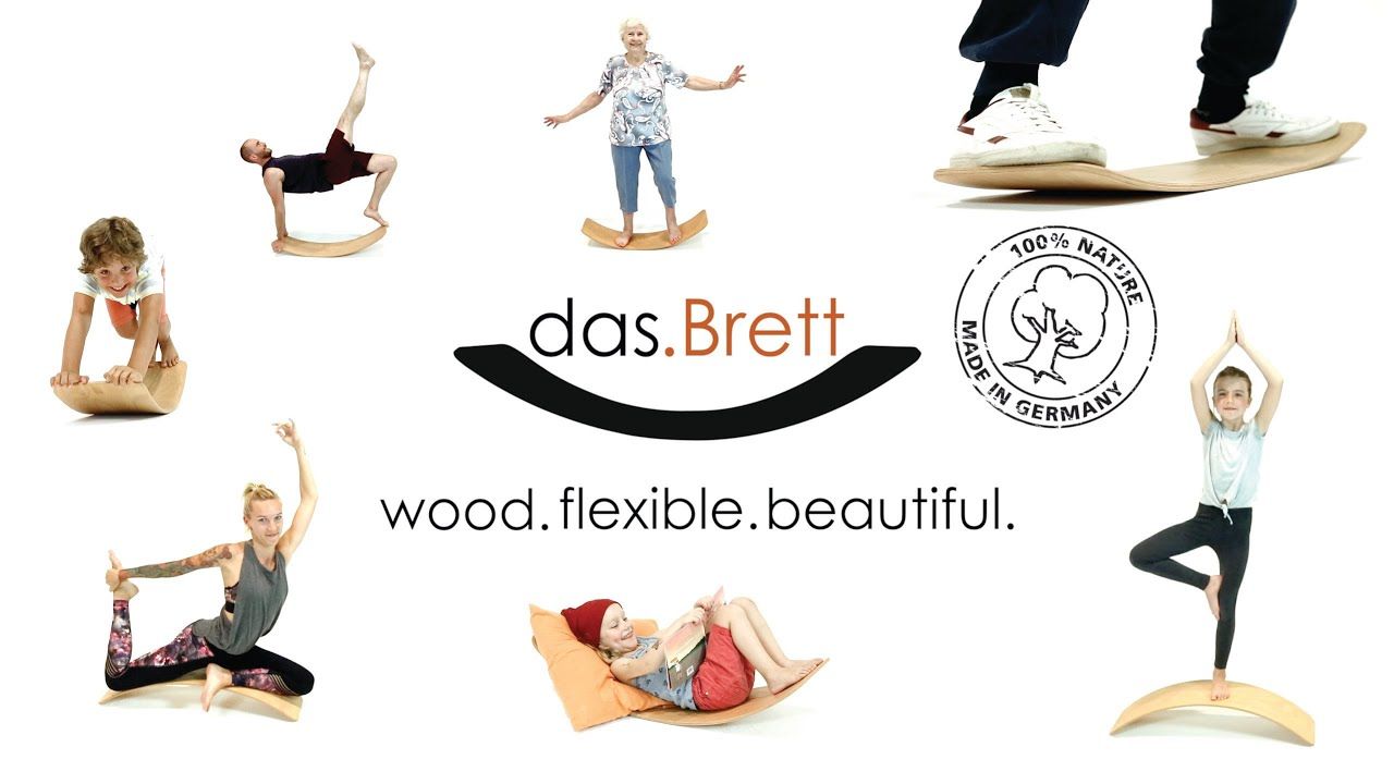 Flexibles Balanceboard ab 3 Jahren - rot