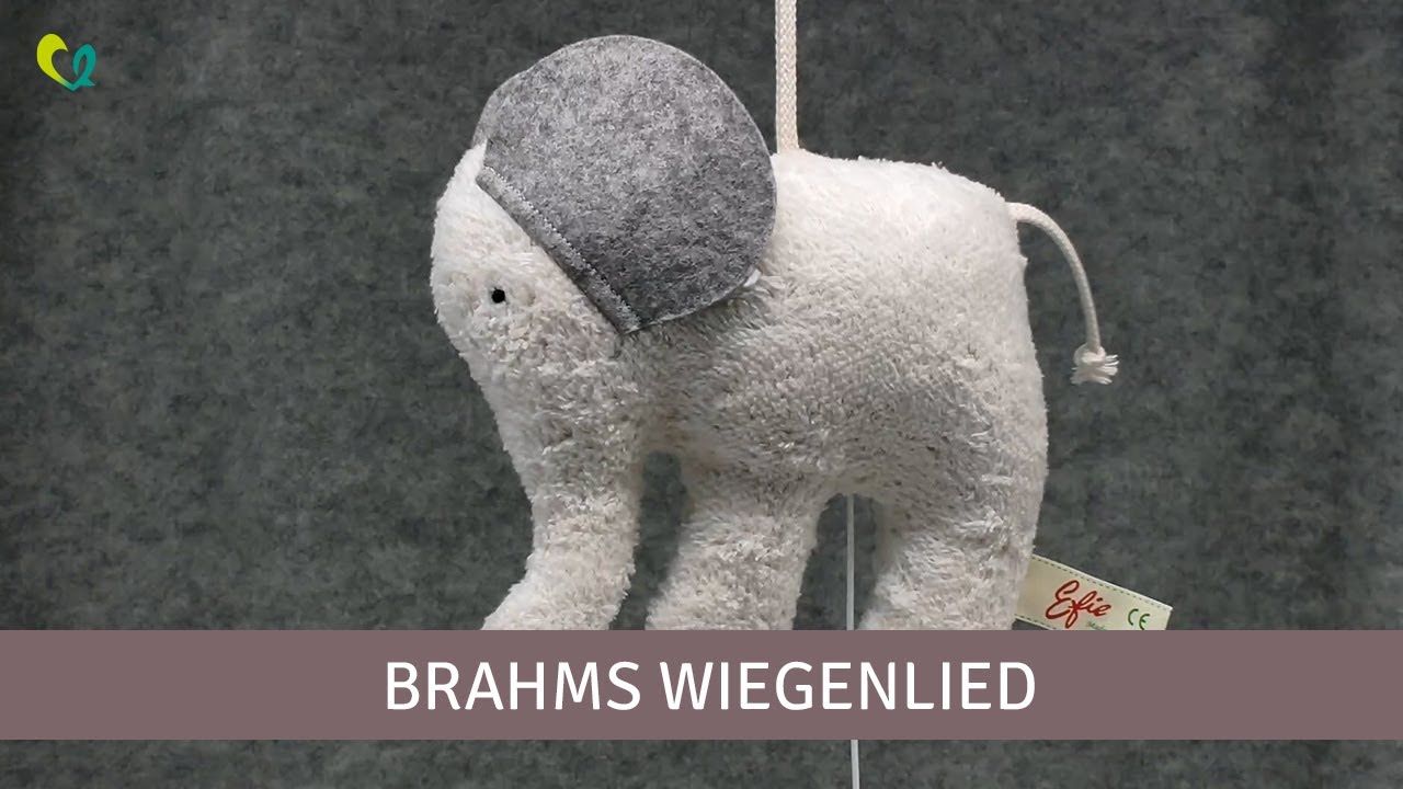 Spieluhr Elefant Wiegenlied - Brahms