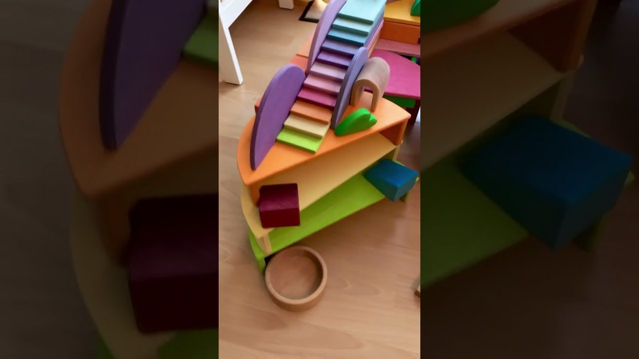 Halbkreis Platten Regenbogen Set, 11-teilig