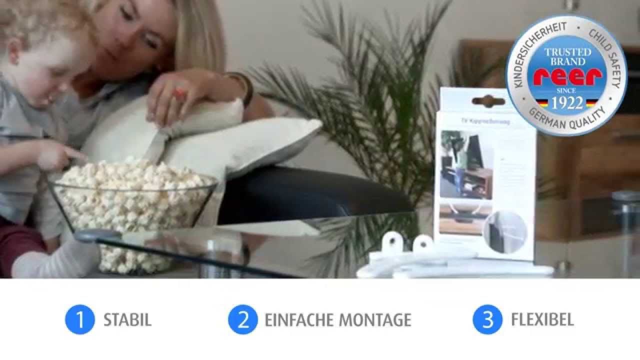 TV Kippsicherung für Flachbild Fernseher