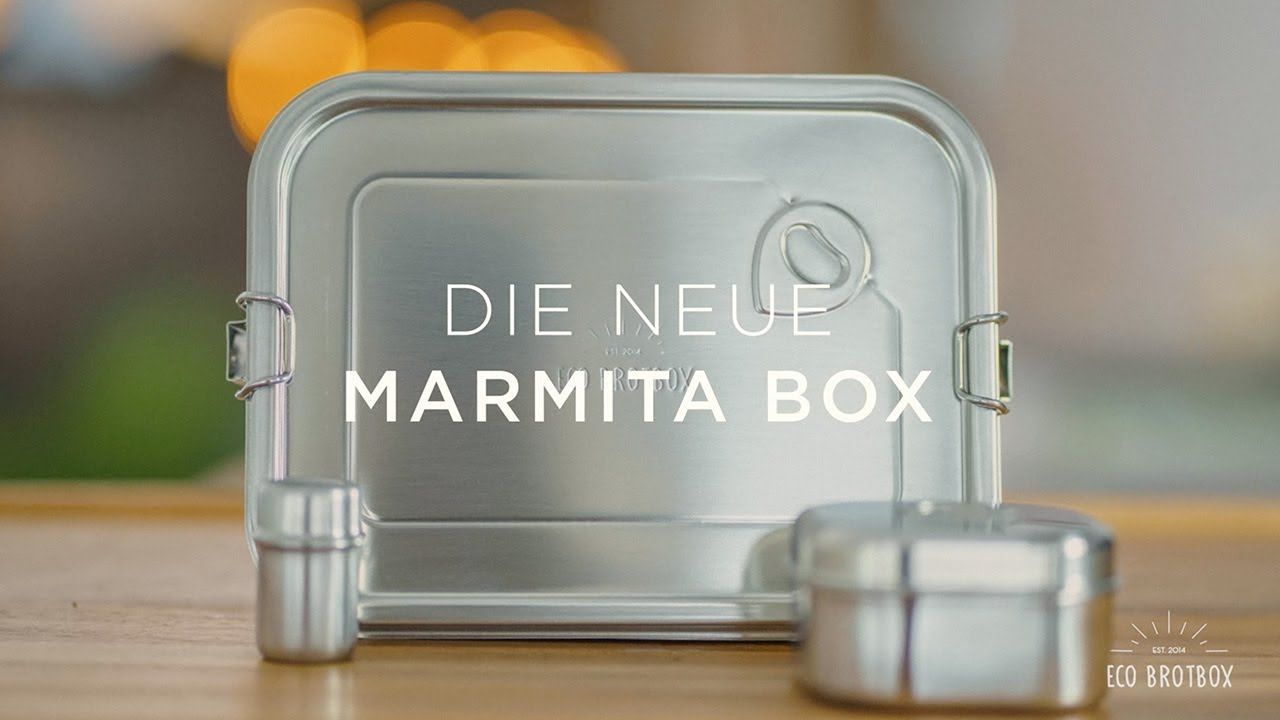 Lunchbox Edelstahl Marmita+ 1l