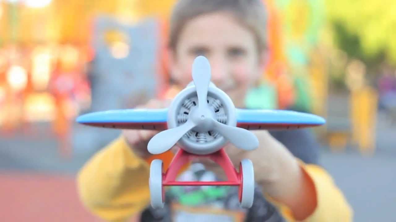 stabiles Kinder Flugzeug  für Wasser- & Sandspiele