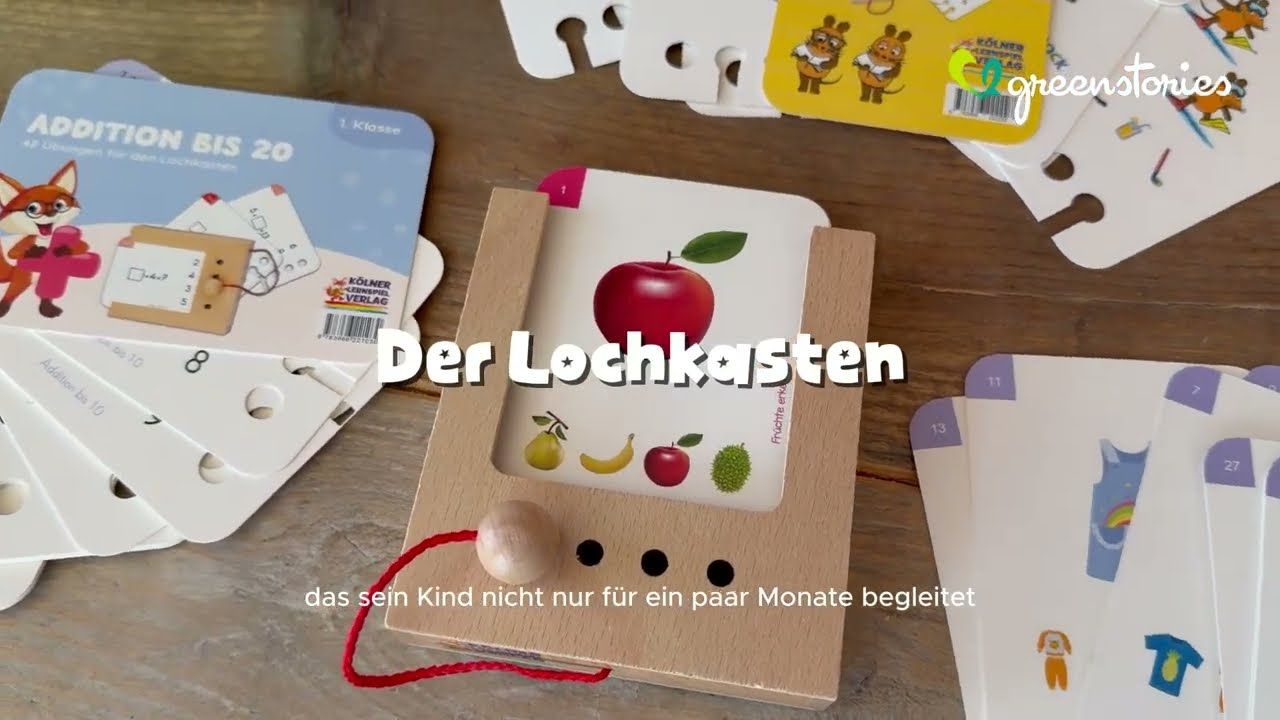Erstes Lesen von Sätzen 7-8 J. Kartensatz (ohne Lochkasten)