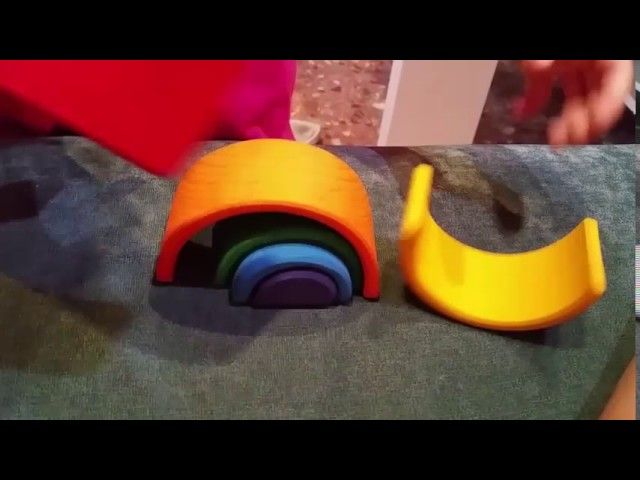 Mittlerer Regenbogen 17 cm 6teilig