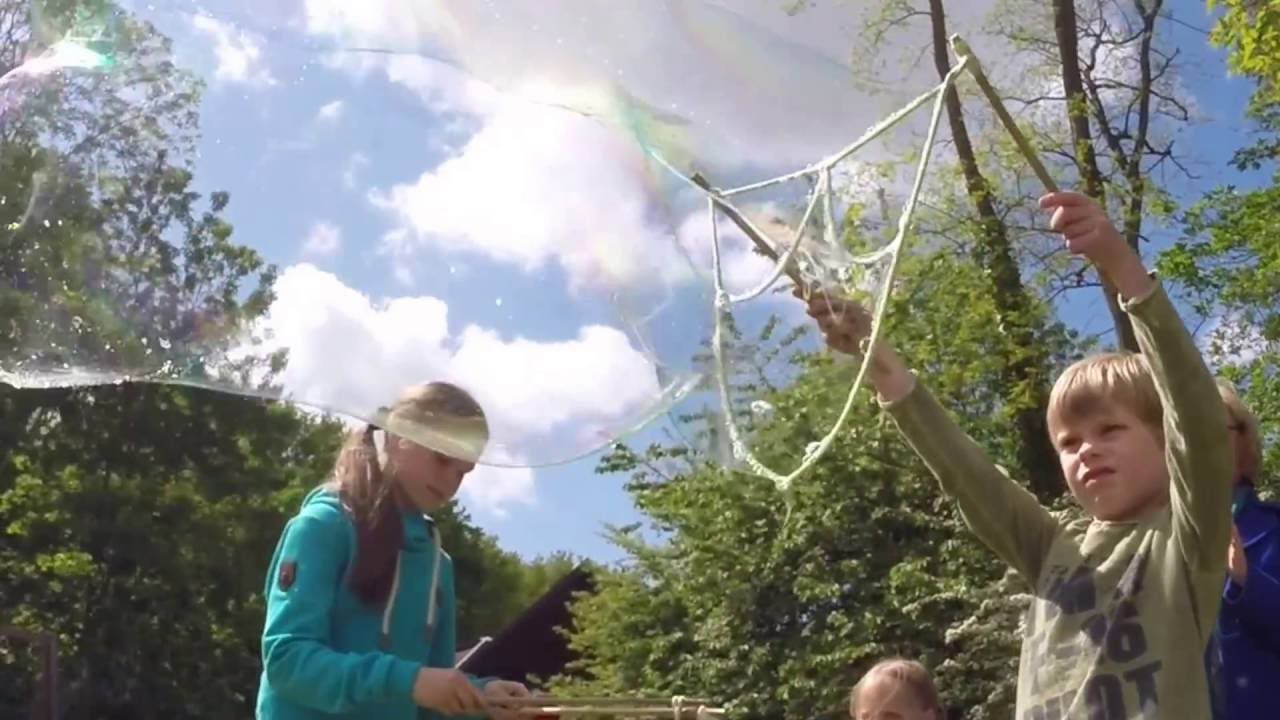 Riesen Seifenblasen mit Stange Seil und Konzentrat 5 Liter