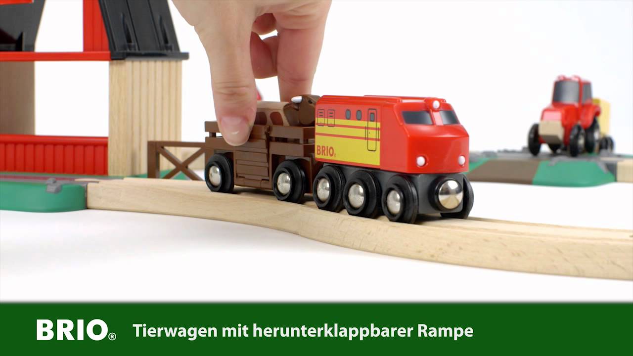 Bahn Bauernhof-Set 19 Teile