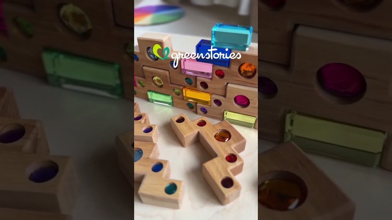 16 X Klötze aus Holz