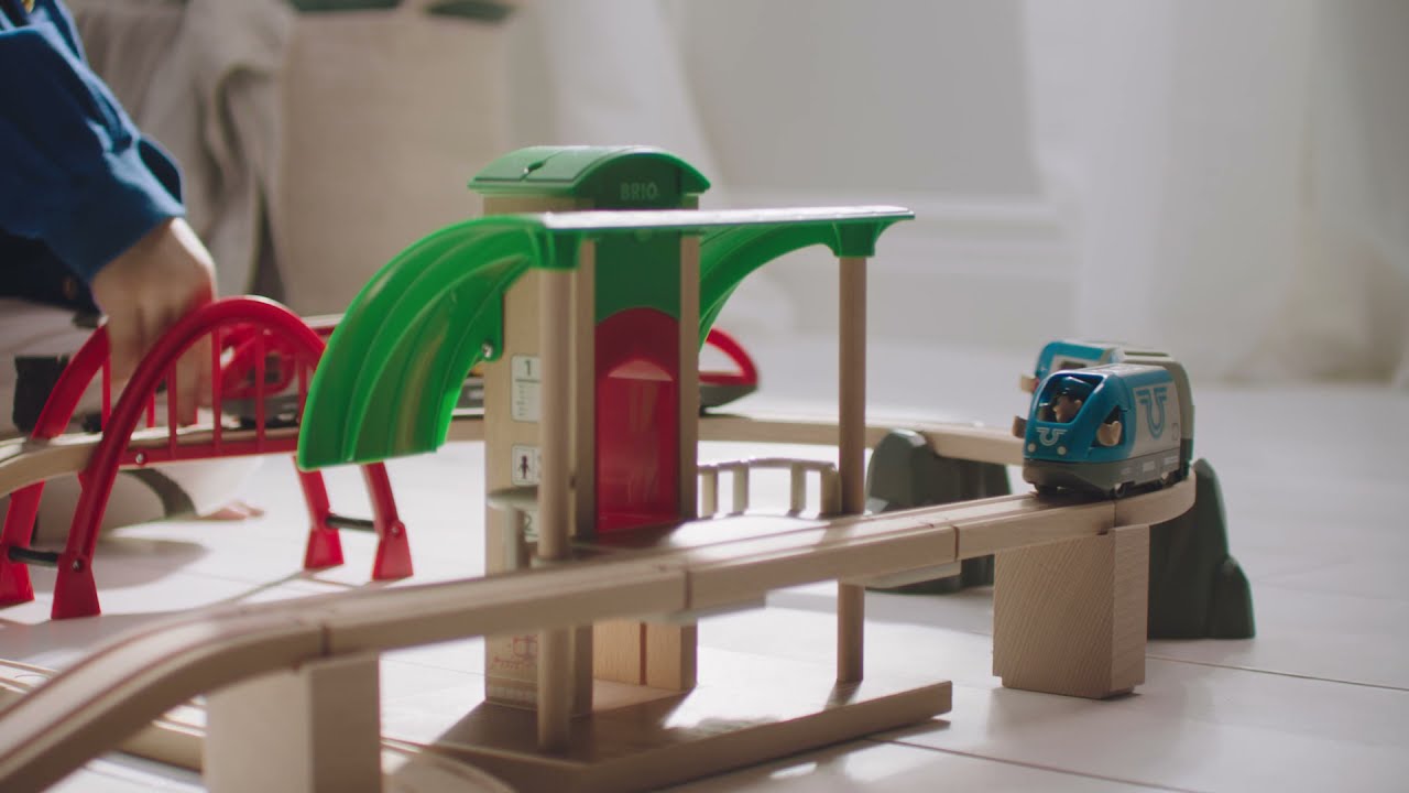 Großes Bahn Reisezug Set 42 Teile