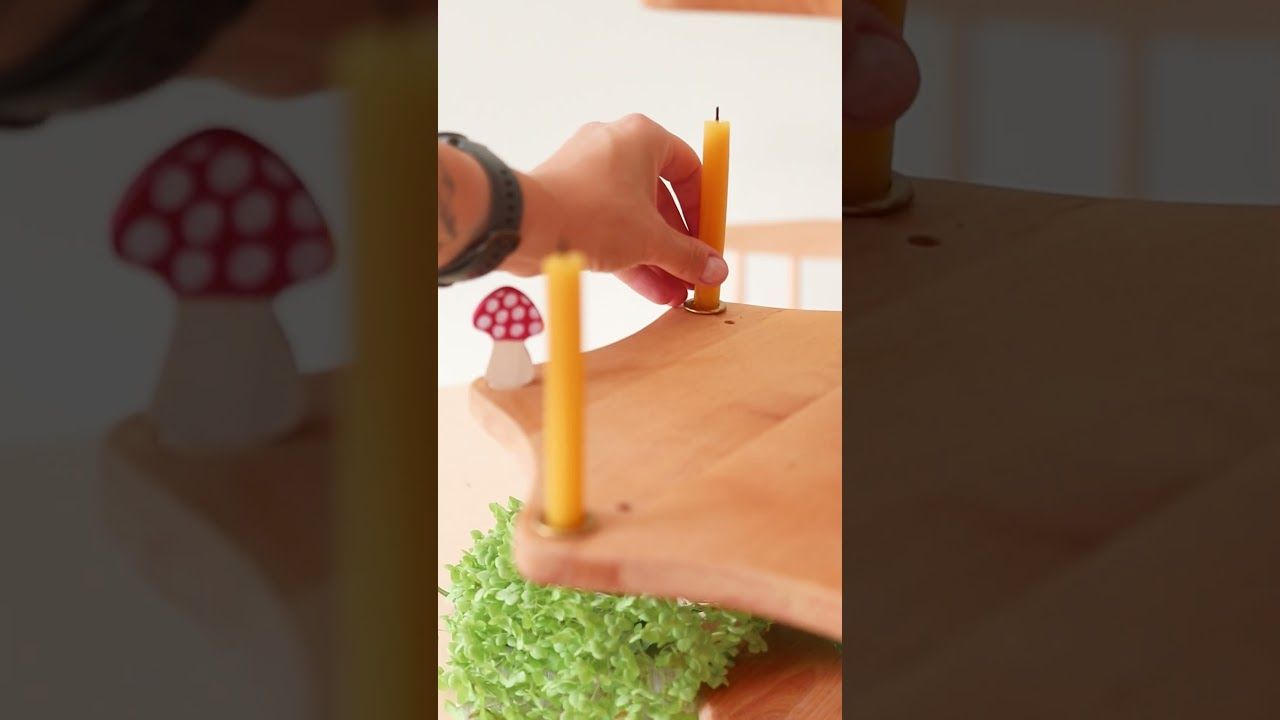 Grimms Stecker Vase Keramik für Geburtstagsring
