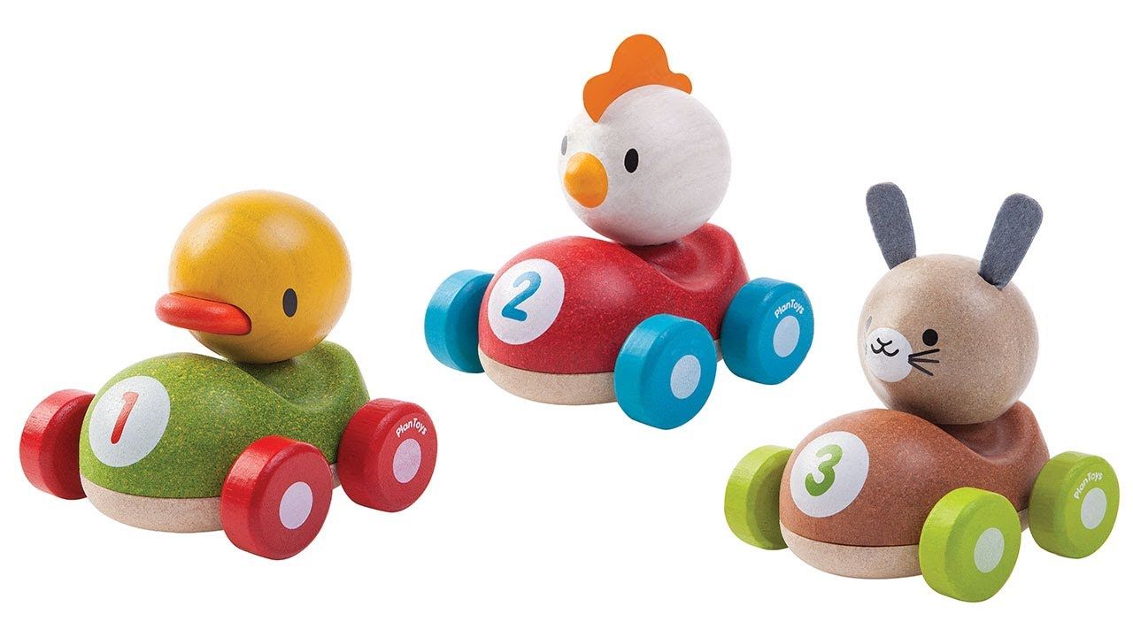 Spielzeugauto Rennfahrerbande „Gockel“